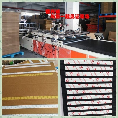 De golf van de Omslaggluer van de Kartondoos Machines 18KW 380V voor Ritssluitings Verschepende Dozen