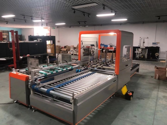 Polair Grey Automatic Box Gluing Machine 1310mm 100m/min Één Jaargarantie