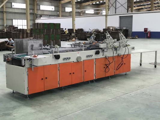 300g/M2 kartondoos die Machine Elektrische Gedreven Sinaasappel voor Golfdoos lijmen