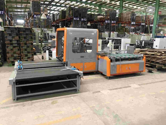 80m/min karton die de Verpakkingsmachine lijmen van de Machine18kw 380V AC 3φ 50Hz Automatische Doos